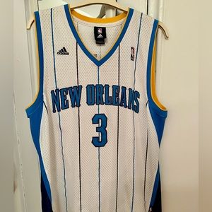 L Adidas Men’s NBA Jersey - New Orleans Hornets #3 Chris Paul Vintage